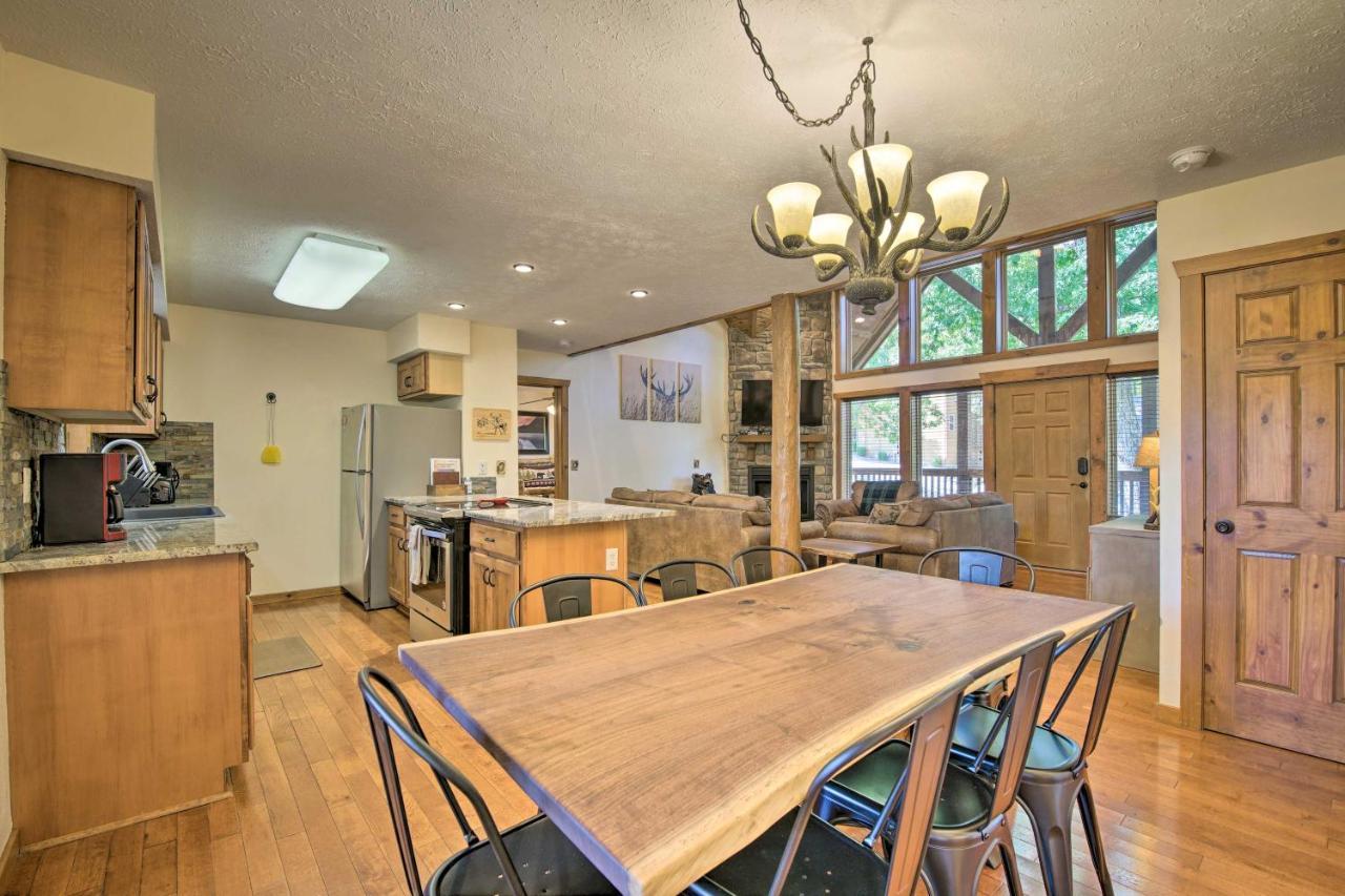 Cozy Rustic River Lodge Family Retreat Near Sdc! Branson Exterior foto